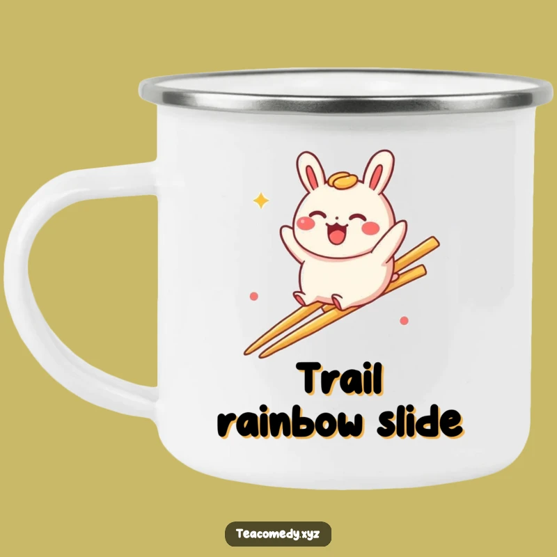 Funny Bao Bun Slide Camping Mug: Adventure Fuelled by Playfulness