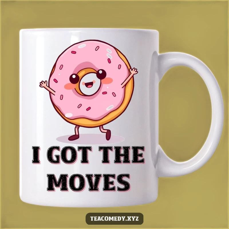 Funny Donut Salsa Dancer Mug: A Hilarious Treat for Coffee Lovers, Perfect Gift