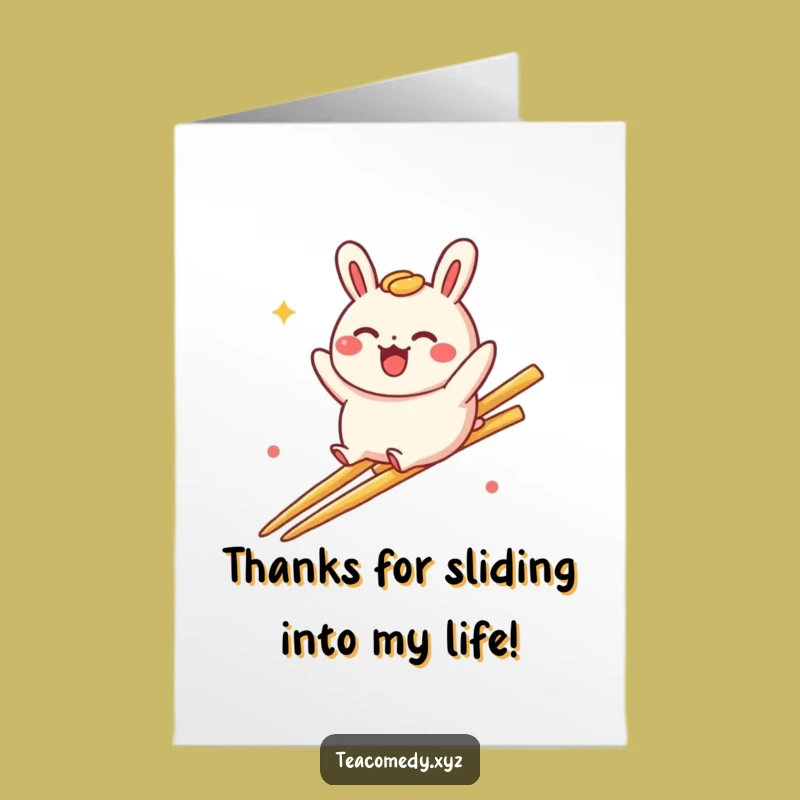 Free Printable Thank You Card: Bao Bun Rainbow Journey Downloadable